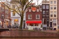 Amsterdam canal Herengracht Royalty Free Stock Photo