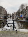 A side street in Amsterdam