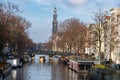 Amsterdam canals Royalty Free Stock Photo