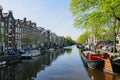 Amsterdam canals Royalty Free Stock Photo