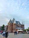 Amsterdam castle center Royalty Free Stock Photo