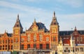 Amsterdam Centraal railway station Royalty Free Stock Photo