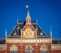 Amsterdam Centraal Train Station Royalty Free Stock Photo