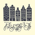 Amsterdam city poster