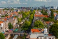 Amsterdam city view from Westerkerk, Holland, Netherlands. Royalty Free Stock Photo