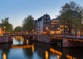 Amsterdam cityscape - Netherlands Royalty Free Stock Photo