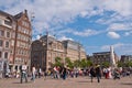 Amsterdam Dam Square Royalty Free Stock Photo