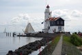 Holland, Amsterdam, the famous Marken Lighthouse Royalty Free Stock Photo