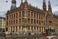 Amsterdam, Holland. August 2019. Behind Piazza Dam, Il Magna Plaza: the luxury shopping center in the historic center. The beauty Royalty Free Stock Photo