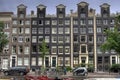 Amsterdam Mansions Royalty Free Stock Photo