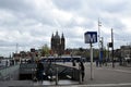 Entrance of the Amsterdam Metro, opposite of the Central Station