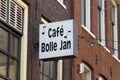 CafÃÂ© Bolle Jan Royalty Free Stock Photo