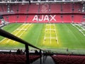 Amsterdam / Netherlands - 10 25 2018 : Amsterdam Ajax Football Arena soccer game stadium