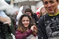 Amsterdam, The Netherlands - April 1, 2016 : International Pillow Fight Day