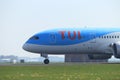 Amsterdam the Netherlands - April 22nd, 2019: PH-TFL TUI Airlines Netherlands Boeing 787