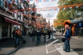 Day of the King, Amsterdam Royalty Free Stock Photo