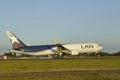 Amsterdam Airport Schiphol - Boeing 767-316FER of LATAM Cargo Colombia lands