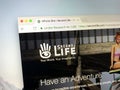 Homepage of SecondLife