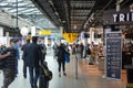Amsterdam / Netherlands -10.04.2020: Coronavirus outbreak, Reopening of the air traffic at Schiphol Airtport during the Covid pand