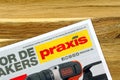 Hardware store sale flyer of Dutch Hardware store chain Praxis