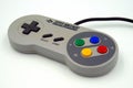 Super Nintendo SNES game controller.