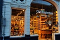 Cheese shop and tasting room in the city center of Amsterdam. Royalty Free Stock Photo