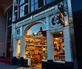 Cheese shop and tasting room in the city center of Amsterdam. Royalty Free Stock Photo