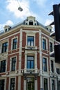 Old Architecture Building next to Vondel Park Royalty Free Stock Photo