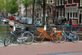 Herengracht bicycles, Amsterdam