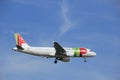 Amsterdam, the Netherlands, July, 21st 2016: CS-TNR TAP - Air Portugal Airbus