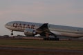 Amsterdam the Netherlands - July 26th 2018: A7-BFH Qatar Airways Cargo