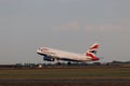 Amsterdam the Netherlands - July 26th 2018: G-DBCD British Airways Airbus A319-100 Royalty Free Stock Photo