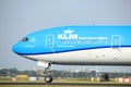 Amsterdam the Netherlands - July 6th, 2017: PH-BVS KLM Royal Dutch Airlines Boeing 777-300