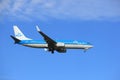 Amsterdam, the Netherlands, July, 15th 2016: PH-BXV KLM Boeing 737