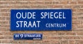 Name sign in Amsterdam