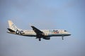 Amsterdam, the Netherlands - June 22nd 2017: G-FBJC Flybe Embraer ERJ-175STD