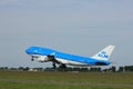 Amsterdam, the Netherlands - June 2nd, 2017: PH-BFW KLM 747-400M Royalty Free Stock Photo