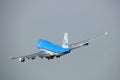 Amsterdam, the Netherlands - June 2nd, 2017: PH-BFW KLM 747-400M Royalty Free Stock Photo