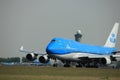 Amsterdam, the Netherlands  -  June 2nd, 2017: PH-BFW KLM  747-400M Royalty Free Stock Photo