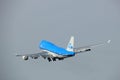 Amsterdam, the Netherlands  -  June 2nd, 2017: PH-BFW KLM  747-400M Royalty Free Stock Photo