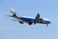 Amsterdam, the Netherlands - June, 1st 2019: VP-BBP AirBridgeCargo Boeing 747 Royalty Free Stock Photo