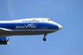 Amsterdam, the Netherlands - June, 1st 2019: VP-BBP AirBridgeCargo Boeing 747 Royalty Free Stock Photo