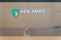 ABN-AMRO logo in amsterdam