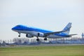 Amsterdam the Netherlands - March 25th, 2017: PH-EXI KLM Cityhopper Embraer ERJ-175