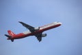 Amsterdam the Netherlands - March 4th, 2018: TC-ATE AtlasGlobal Airbus A321-200 Royalty Free Stock Photo