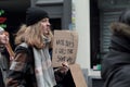 Women`s march 2020 in Amsterdam