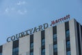 CourtYard Marriott logo sign