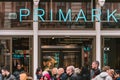 Facade of a Primark clothing store