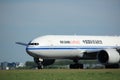 Amsterdam the Netherlands - May 3rd 2018: B-2098 Air China Cargo Boeing 777F