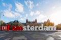 Amsterdam, Netherlands - May 03 2016: The Rijksmuseum Amsterdam